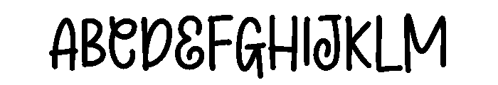 PG Lovely Spring Font UPPERCASE