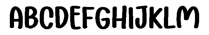 PG Magline Font UPPERCASE