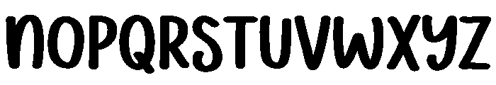 PG Magline Font UPPERCASE