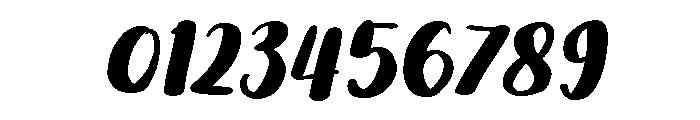 PG Mallowtine Slanted Font OTHER CHARS