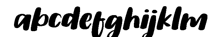 PG Mallowtine Slanted FONT