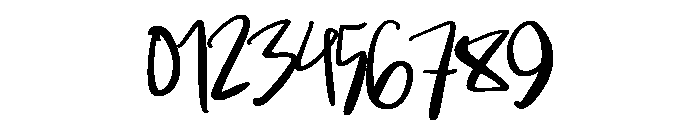 PG Manthuls Regular Font OTHER CHARS