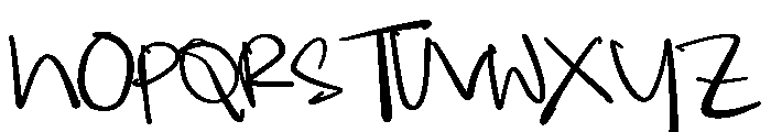 PG Manthuls Regular Font UPPERCASE