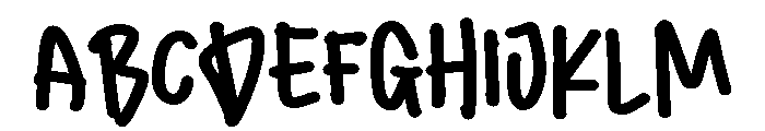 PG Marker Brush Regular FONT