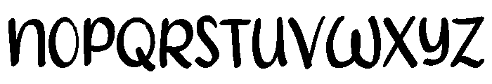 PG Meliona Regular Font UPPERCASE