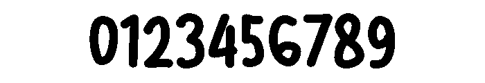 PG Mellowink Bold Font OTHER CHARS