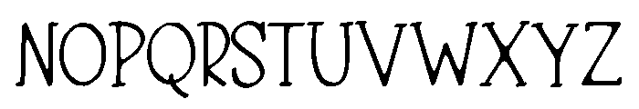 PG Melvaira Smooth Font UPPERCASE