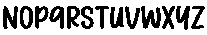 PG Minimal Signature Font UPPERCASE