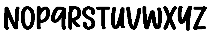 PG Minimal Signature Font LOWERCASE