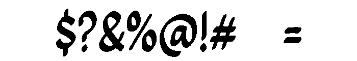 PG Minimals Regular Font OTHER CHARS