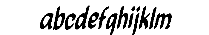 PG Minimals Slanted FONT