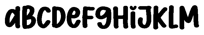 PG Minnie Wiggle FONT
