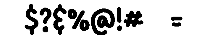 PG Modern Bloom Font OTHER CHARS