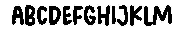 PG Modern Bloom Font UPPERCASE