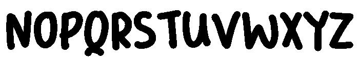 PG Modern Bloom Font LOWERCASE