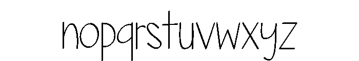 PG Monotype Regular Font LOWERCASE