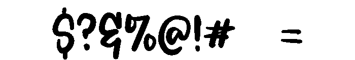 PG Monvire Font OTHER CHARS