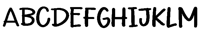 PG Nomelia Font UPPERCASE