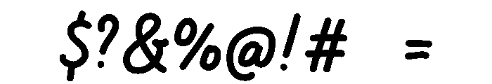 PG Norvella Regular Font OTHER CHARS