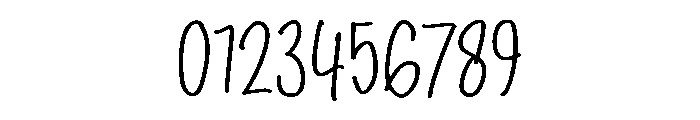 PG Opaline Notes Font OTHER CHARS