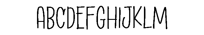 PG Opaline Notes Font UPPERCASE