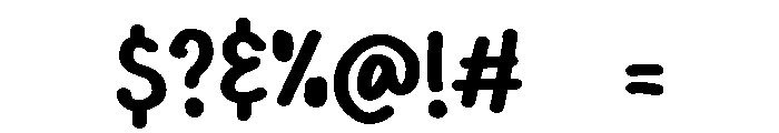 PG Personal Font OTHER CHARS