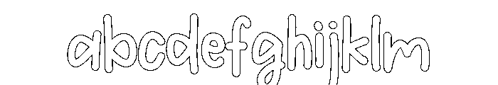 PG Petraline Outline FONT
