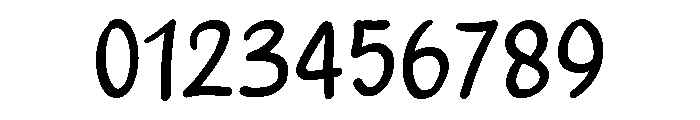 PG Pumpkin Regular Font OTHER CHARS