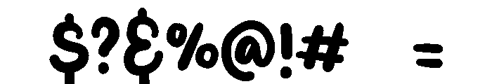 PG Quicken Font OTHER CHARS