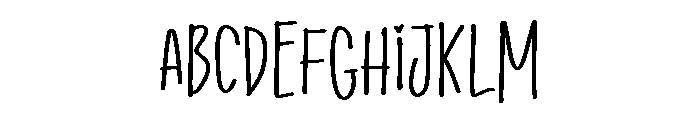 PG Quicklines Regular Font UPPERCASE