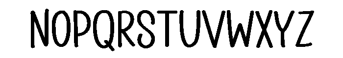 PG Quickra Font UPPERCASE