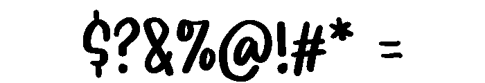 PG Quincia Font OTHER CHARS