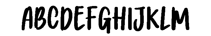 PG Quincia Font UPPERCASE