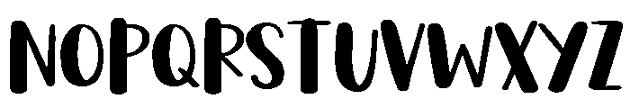 PG Quincy Regular Font UPPERCASE