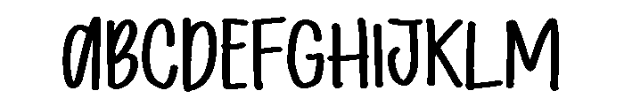 PG Rainbow Sunday FONT
