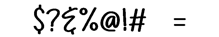 PG Retro Season Font OTHER CHARS