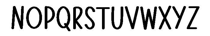 PG Retro Season Font UPPERCASE
