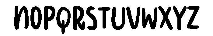 PG Romance Notes Font UPPERCASE