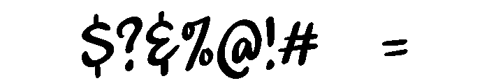 PG Romance Seasons Font OTHER CHARS