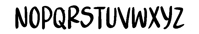 PG Romance Seasons Font UPPERCASE