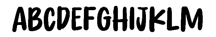 PG Rosavelle Font UPPERCASE