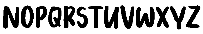 PG Rosavelle Font UPPERCASE
