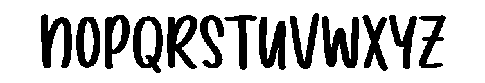 PG Roughline Font UPPERCASE