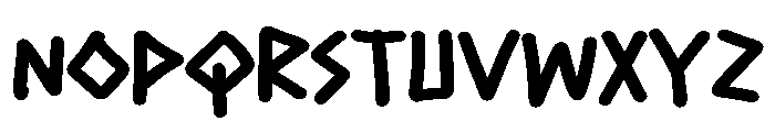 PG Royal Square Font LOWERCASE
