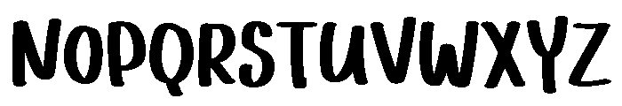 PG Royals Brush Font LOWERCASE