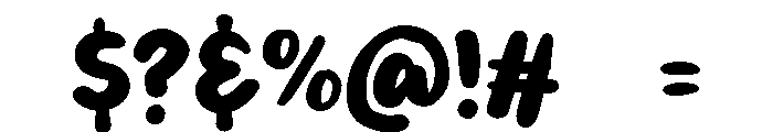 PG Rushly Font OTHER CHARS