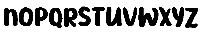 PG Rushly Font UPPERCASE