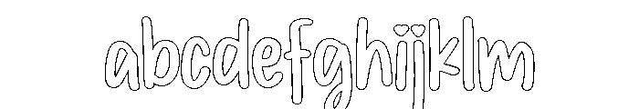 PG Scoopie Outline FONT