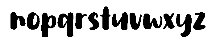 PG Seranova Regular Font LOWERCASE