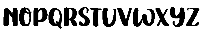 PG Seventies Font UPPERCASE